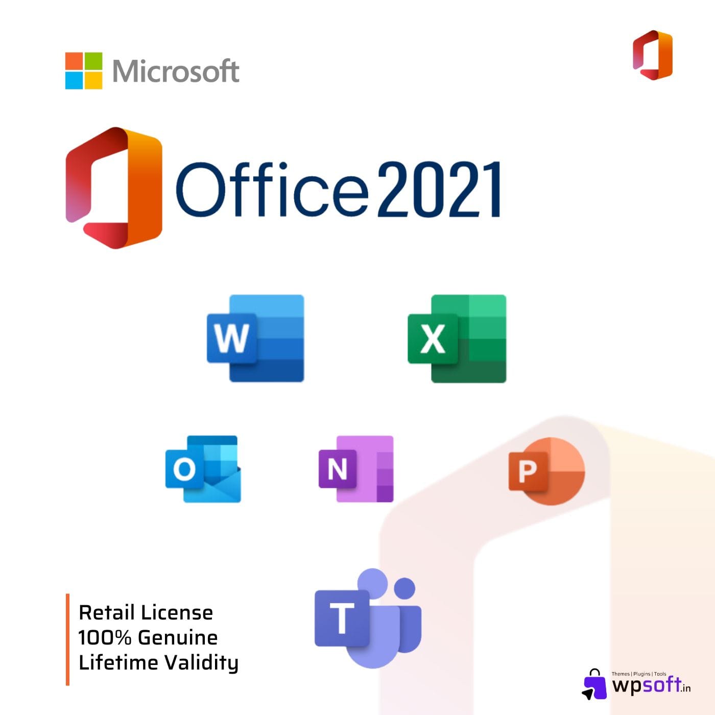 Microsoft Office 2021 Pro Plus Retail License Key