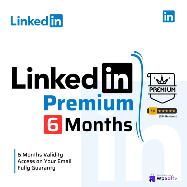 LinkedIn Premium for 6 Months | Access Your Own Email